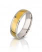 Обручальное кольцо арт.03311-жб - Изумруд